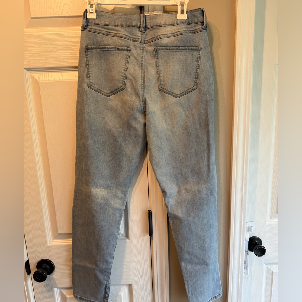 Rewash Blue Boyfriend Jeans Classic Denim Style - Picture 5 of 8
